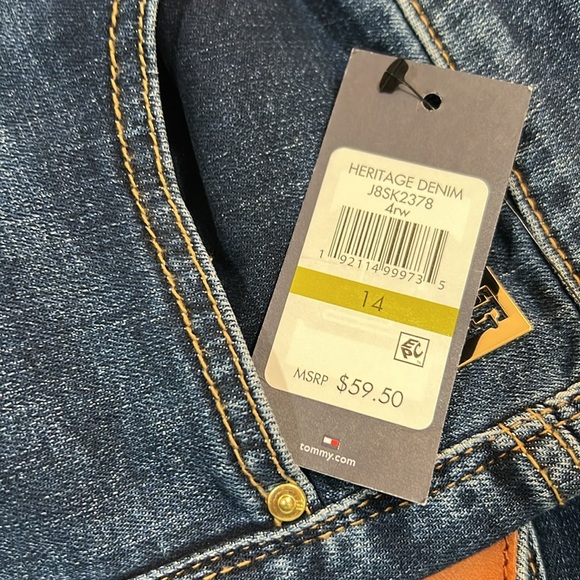 TOMMY HILFIGER WOMEN JEANS STRAIGHT LEG SIZE 10 - Picture 8 of 9